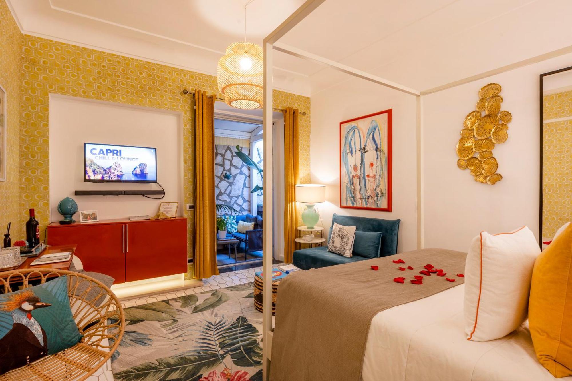 Suite Apartment Capri Con Jacuzzi In Piazzetta Eksteriør billede